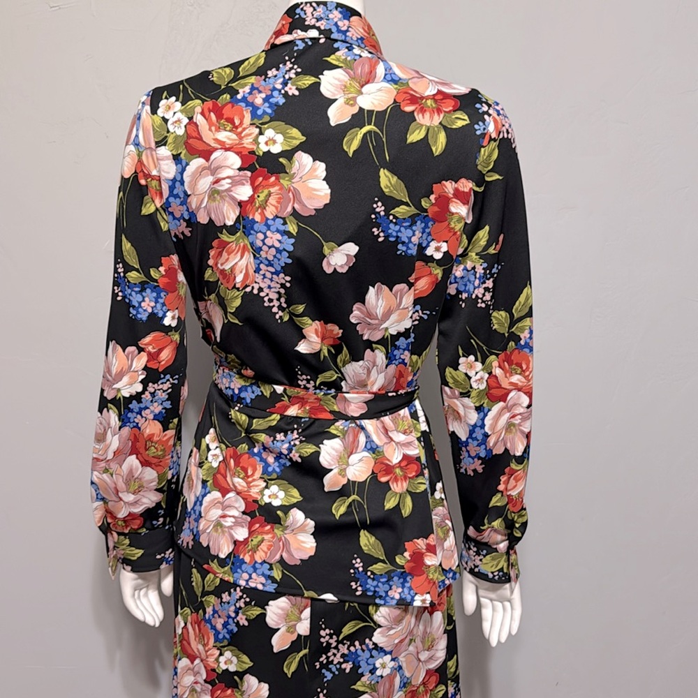 Edith Flagg Vintage 60’s/70’s 2 pc maxi dress EUC - Picture 5 of 16